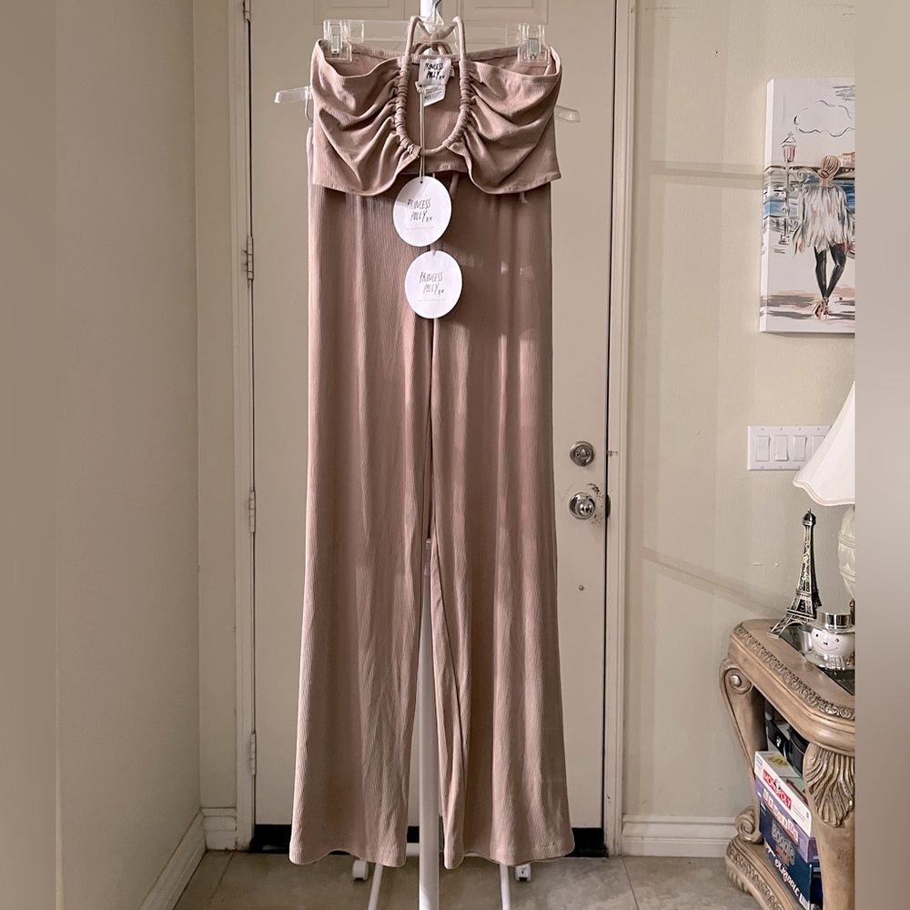 Princess Polly Latiana Set Beige Size US 6